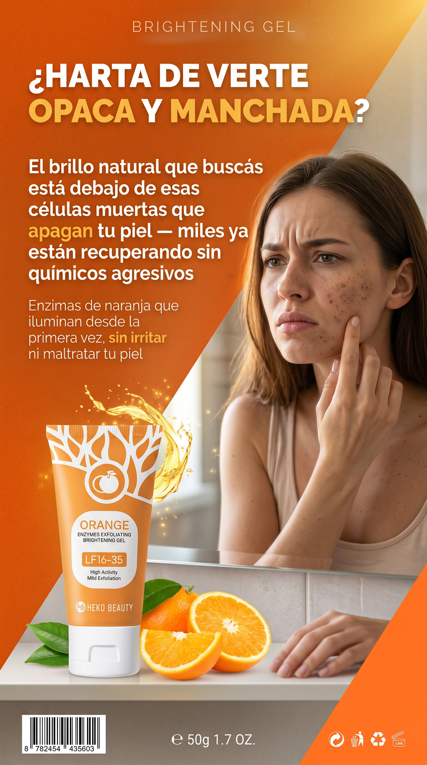 Gel Exfoliante Orange
